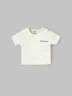 Popees Everyday Wear Baby T-Shirt – Stylish Speckle Print Half Sleeve Tee with Side Buttons(3-24Months)for Baby Boys