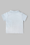 Popees Baby Boys Soft Cotton Graphic T-Shirt Short Sleeve Casual Wear (3–24 Months)