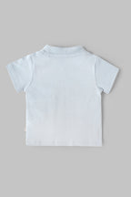 Popees Baby Boys Soft Cotton Graphic T-Shirt Short Sleeve Casual Wear (3–24 Months)