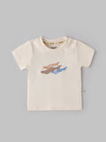 Popees Baby Boy Cotton Graphic T-Shirt “Let’s Go” Soft Breathable Tee (3M–36M)