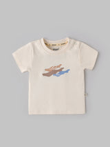 Popees Baby Boy Cotton Graphic T-Shirt “Let’s Go” Soft Breathable Tee (3M–36M)