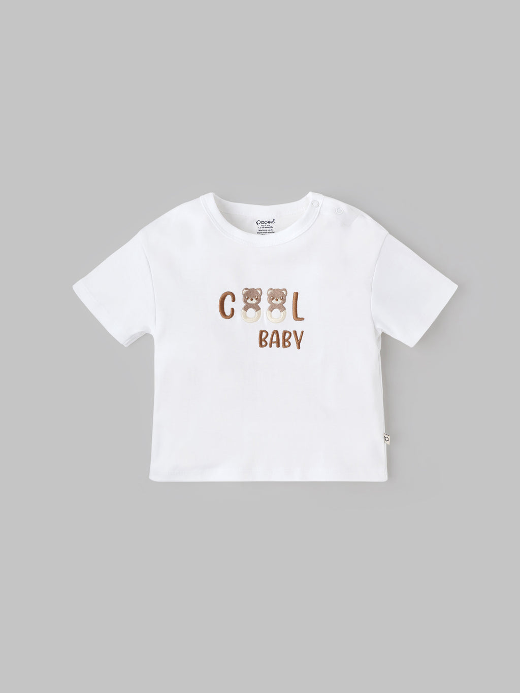 Popees Comfortable & Stylish Shoulder Open Printed Tshirt (3-24 Months) for Baby Boys