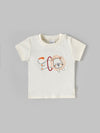 Popees Comfortable & Stylish Chest Printed Boys T-Shirt (3-36 Months) Made of Organic Bamboo Cotton Fabric