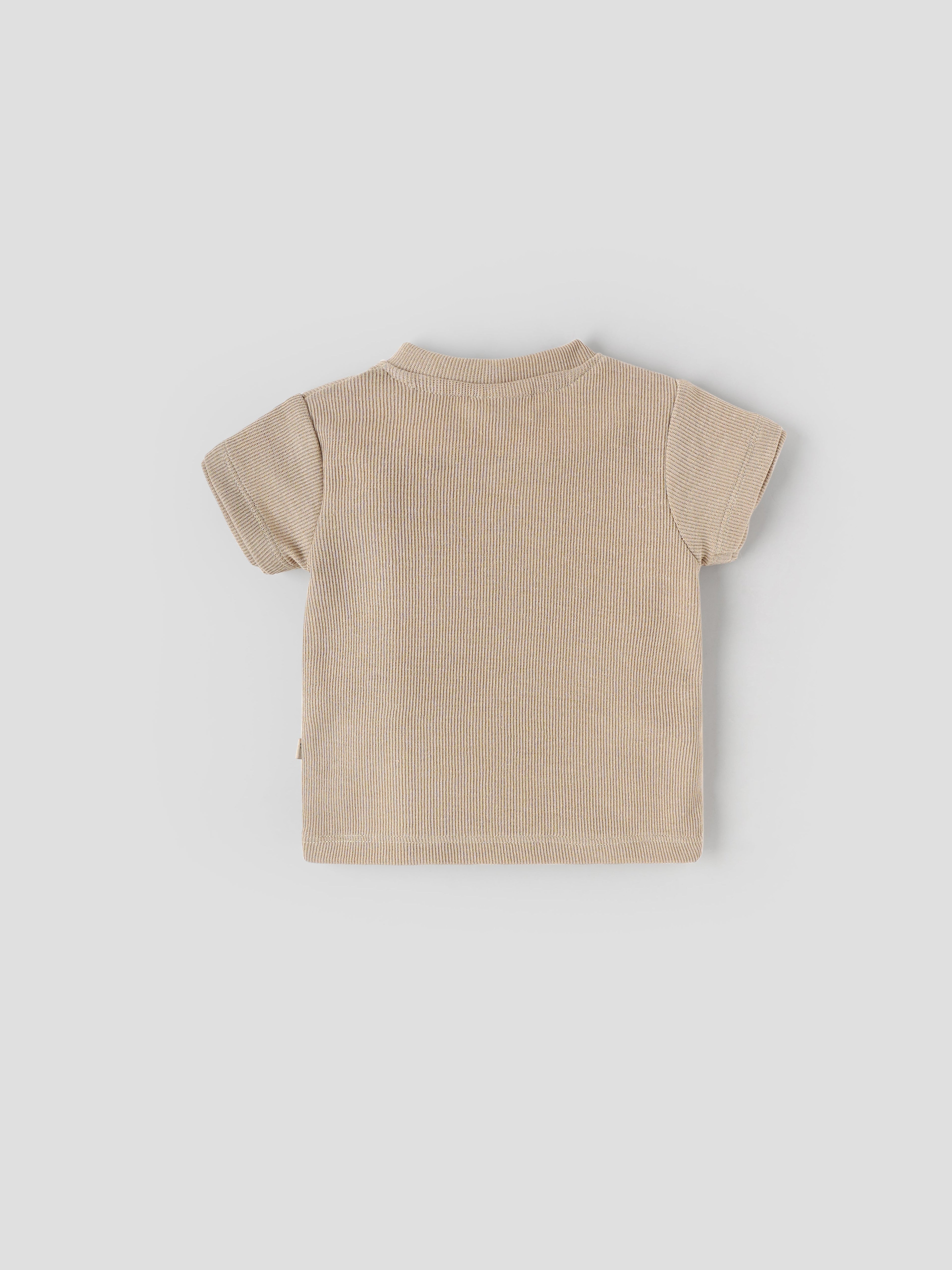 Popees Trendy & Stylish Letter Printed with Half Sleeve Tshirt(3-24Months)for Baby Boys