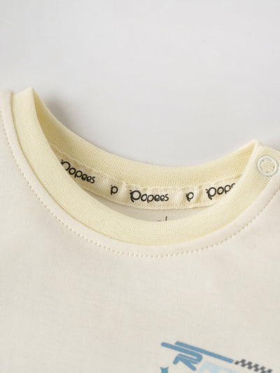 Popees Comfortable & Stylish Chest Printed Tshirt (3-36 Months) for Baby Boys