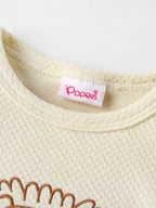 Popees Baby Boys Full Sleeve T-Shirt | Pristine Wild One Embroidery | 3-24 Months