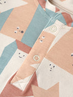 Popees Baby Printed Half Sleeve T-Shirt for Boys | Multicolour Geometric & Star Print T-Shirt | 3-24 Months