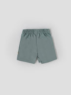 Popees Baby Boys Cotton T-Shirt & Shorts Set Leaf Print| 3–36 Months