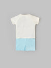 Popees Stylish Lightweight Summer Wear Printed T-Shirt and Shorts Set(3–24 Months)for Baby Boys