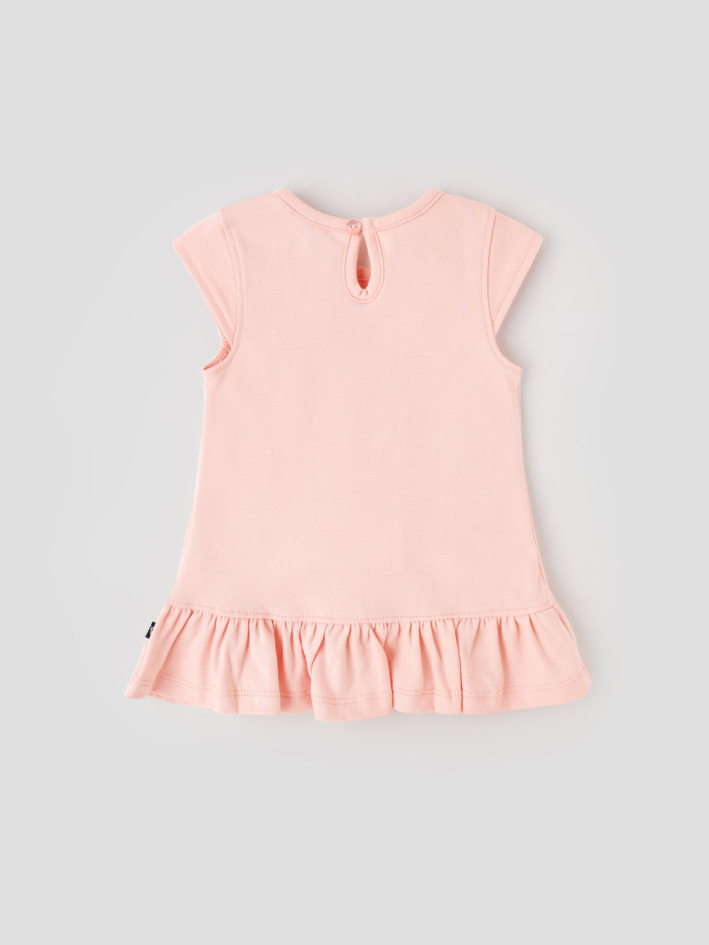 Popees Cute Bunny Design Cotton Dress (3–18 Months) for Baby Girls