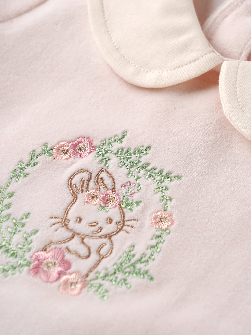 Popees Baby Girls Pink Embroidered Dress with Tulle Frills| 3-24 Months