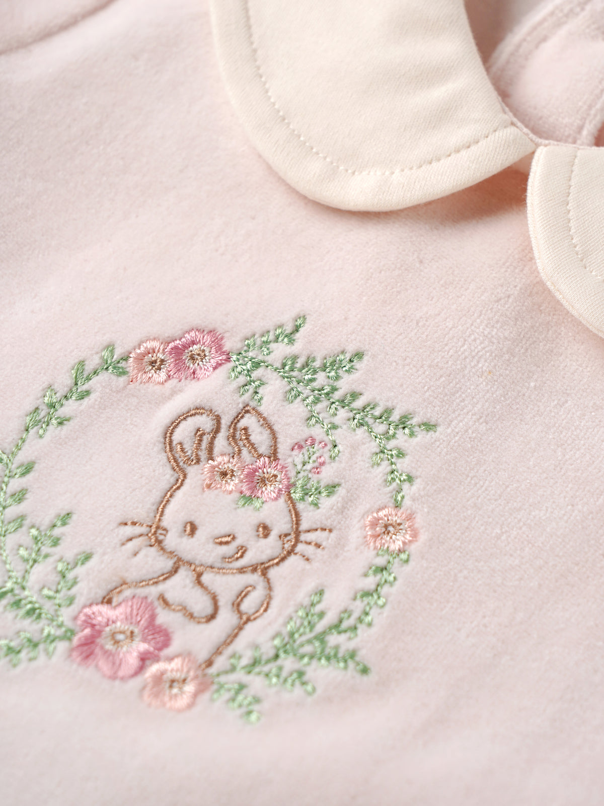 Popees Baby Girls Pink Embroidered Dress with Tulle Frills| 3-24 Months