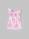 Popees Soft & Stylish Printed Pink Flower Design with Comfortable Fit (3-36 Months)for Baby Girls