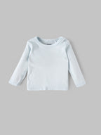 Popees Baby Girls Checked Dungaree Set with Full Sleeve Top| 3M–24M