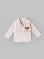 Popees Baby Girls Cotton Sleepsuit | Light Pink | 3-24 Months