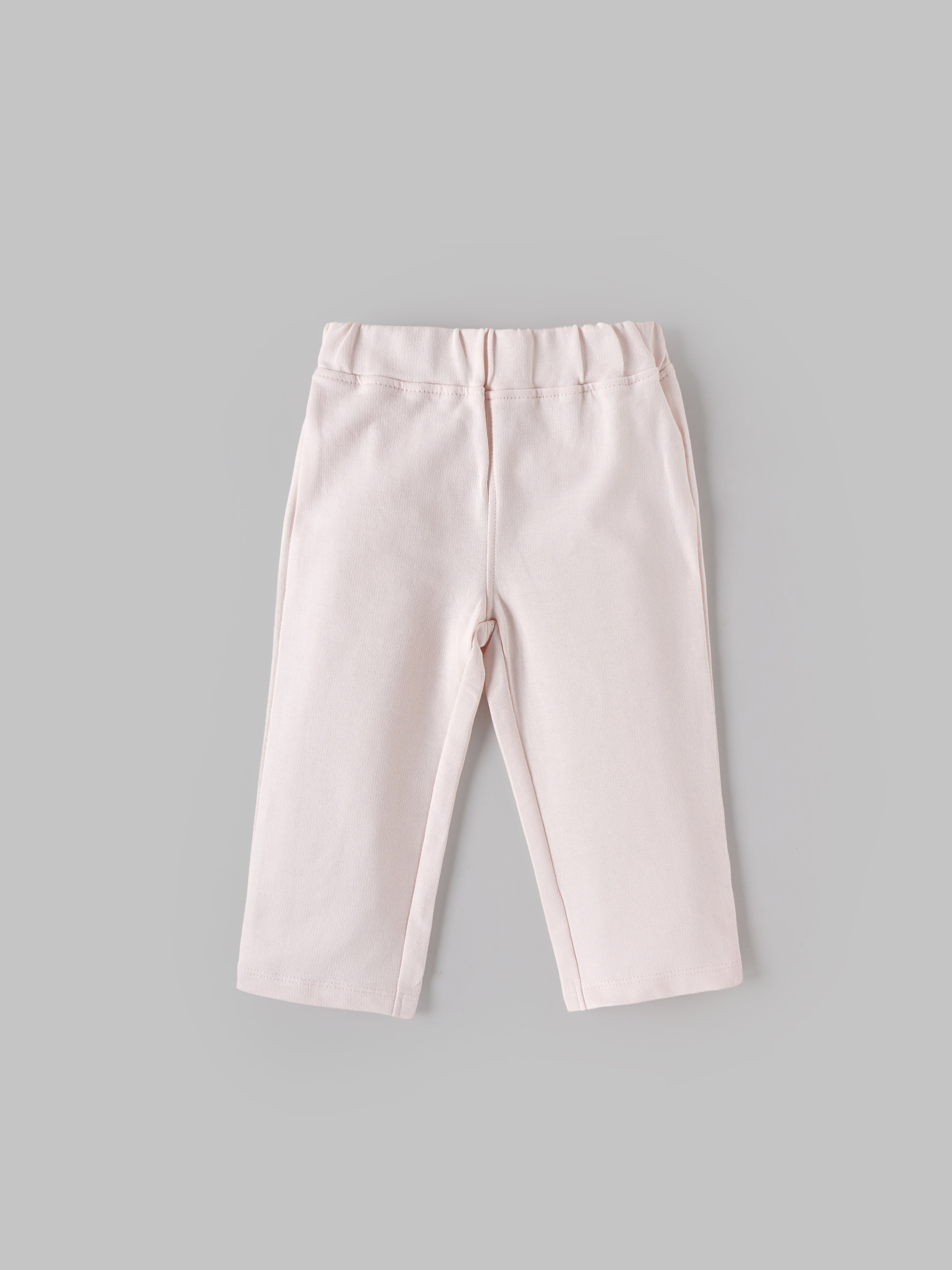 Popees Baby Girls Cotton Sleepsuit | Light Pink | 3-24 Months