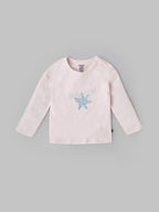 Popees Baby Girls Full Sleeve T-Shirt & Shorts Set| Pink & Blue| 3-24 Months