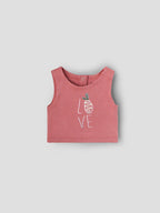 Popees Baby Girls Sleeveless Cotton Top & Shorts Set| Pink| 3-24 Months
