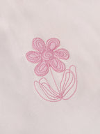 Popees Baby Girls Cotton Top & Pants Set | Light Pink | Embroidered Design | Soft & Comfortable | 3–24 Months