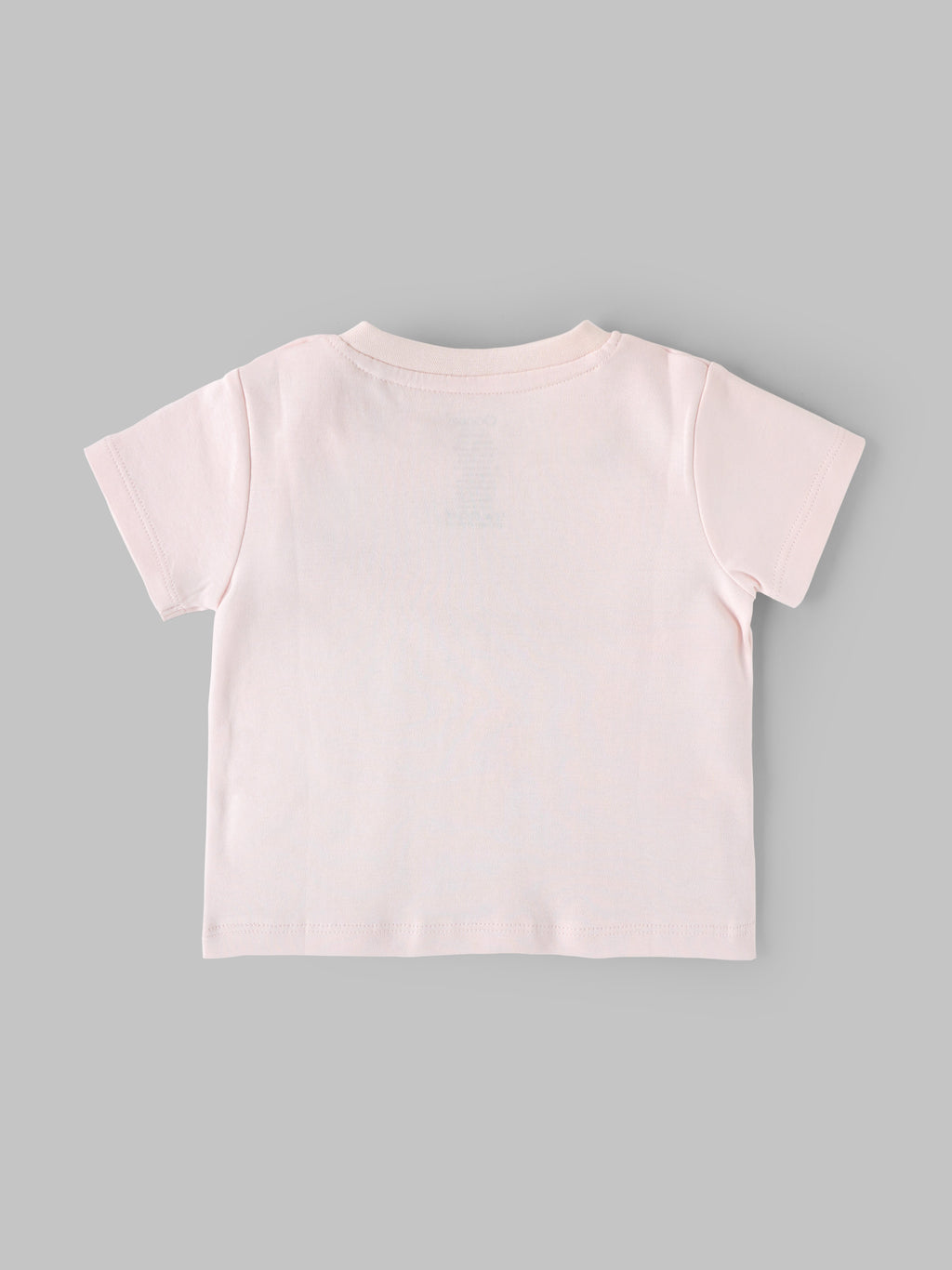 Popees Baby Girls Light Peach Pink T-Shirt | Daily Wear Cotton (3 M to 24 M)