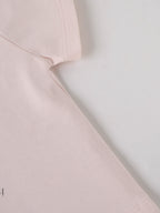 Popees Baby Girls Light Peach Pink T-Shirt | Daily Wear Cotton (3 M to 24 M)