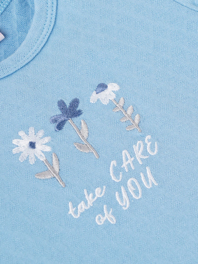 Popees Comfy & Stylish Floral Design T-Shirt (3–36 Months)for Baby Girls