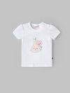 Popees Comfortable Everyday Wear with Cartoon Design Tshirt (3-24 Months) for Baby Girls