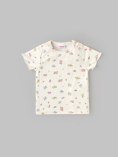 Popees Soft & Stylish All-Over Floral Printed Top (3–24 Months)for Baby Girls