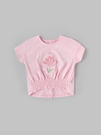 Popees Baby Girls Floral Printed Top| 3 Months – 24 Months