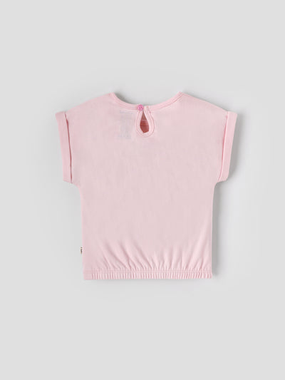 Popees Comfy & Stylish Letter Printed Everyday Wear Top(3–24 Months)for Baby Girls
