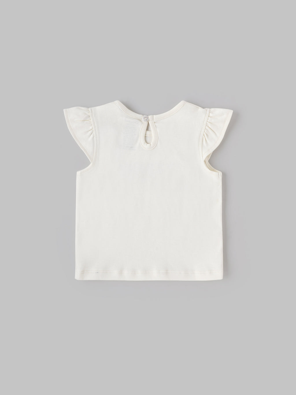 Popees Short Sleeve Back Open Top (3–36 Months) for Baby Girls