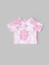 Popees Summer Ready Ruffle Sleeve Top with Abstract Print Top(3-36 Months)for Baby Girls