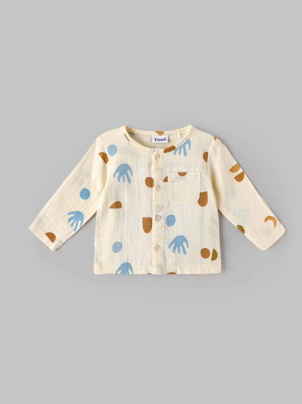 Popees Baby Unisex Printed Coordinated Set |3-24 Months