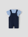 Popees Adorable & Trendy Dungaree Dress Set(0–9 Months) for Newborn Boys