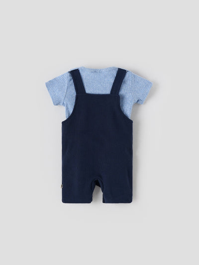 Popees Adorable & Trendy Dungaree Dress Set(0–9 Months) for Newborn Boys