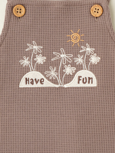 Popees Adorable & Trendy (0–6 Months) Dungaree Dress Set for Newborn Boys