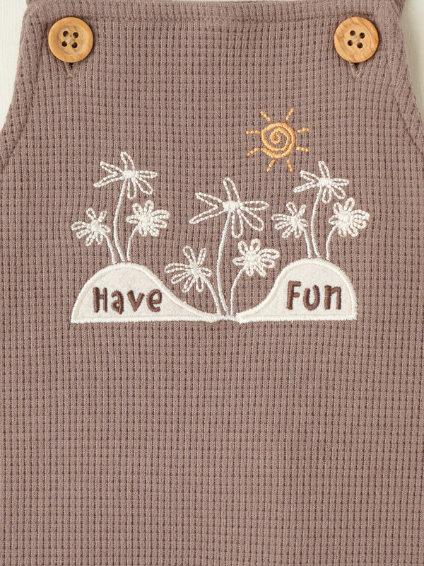 Popees Adorable & Trendy (0–6 Months) Dungaree Dress Set for Newborn Boys