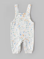 Popees Baby Boys Printed Cotton Dungaree Set with Half Sleeve T-Shirt |  0–9 Months