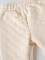 Popees Baby Boys Cotton Quilted Winter Pants| Newborn to 9 Months