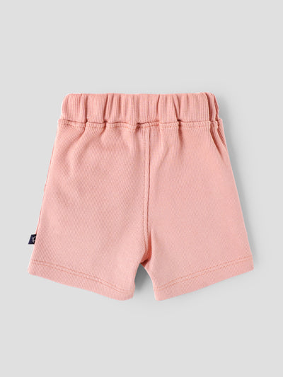 Popees Baby Boys Summer Shorts with Elastic Waist| Newborn–9Months
