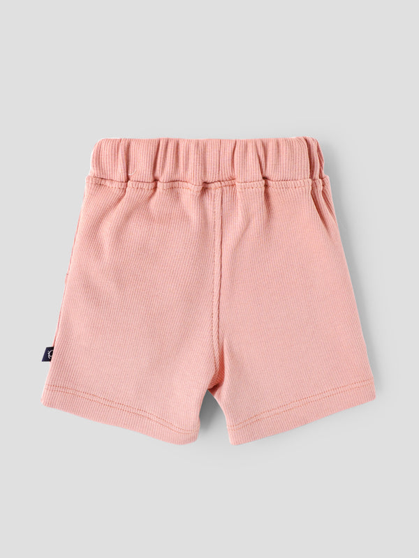 Popees Baby Boys Summer Shorts with Elastic Waist| Newborn–9Months