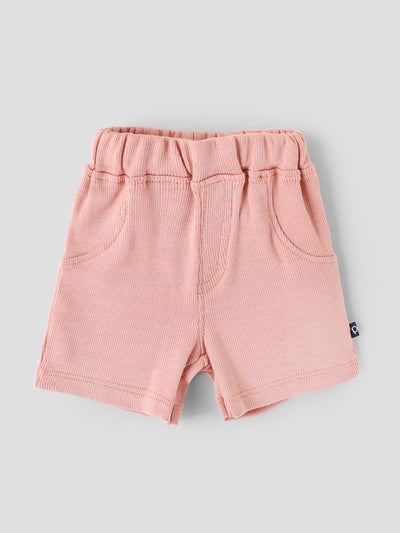 Popees Baby Boys Summer Shorts with Elastic Waist| Newborn–9Months