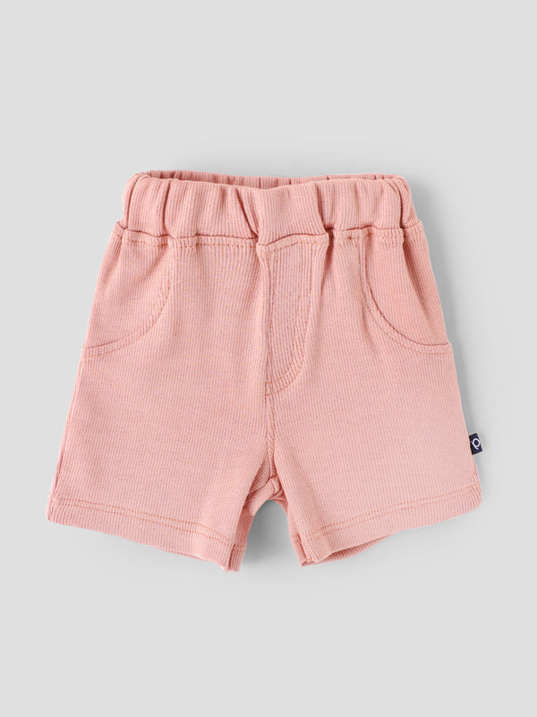 Popees Baby Boys Summer Shorts with Elastic Waist| Newborn–9Months