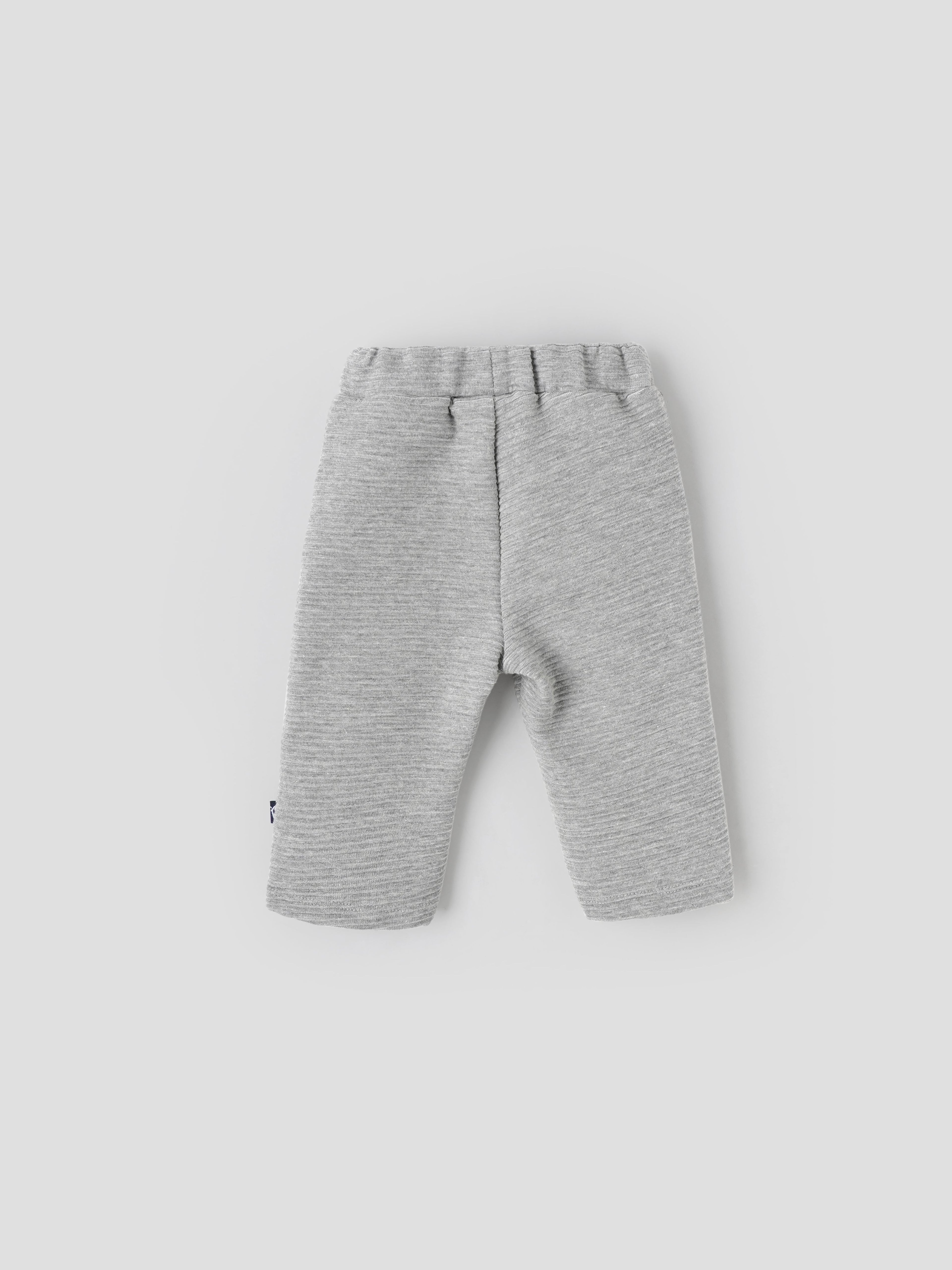 Popees Soft & Stylish Ruffle Pants with Elastic Waist(0-9 Months)for Baby Boys