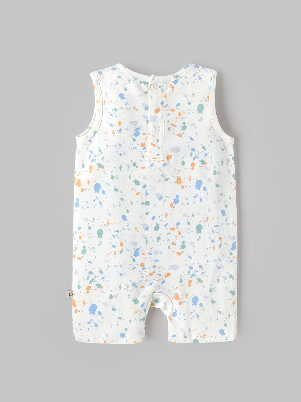 Popees Baby Boys Soft & Comfortable Elephant Print Romper | NB-9 Months