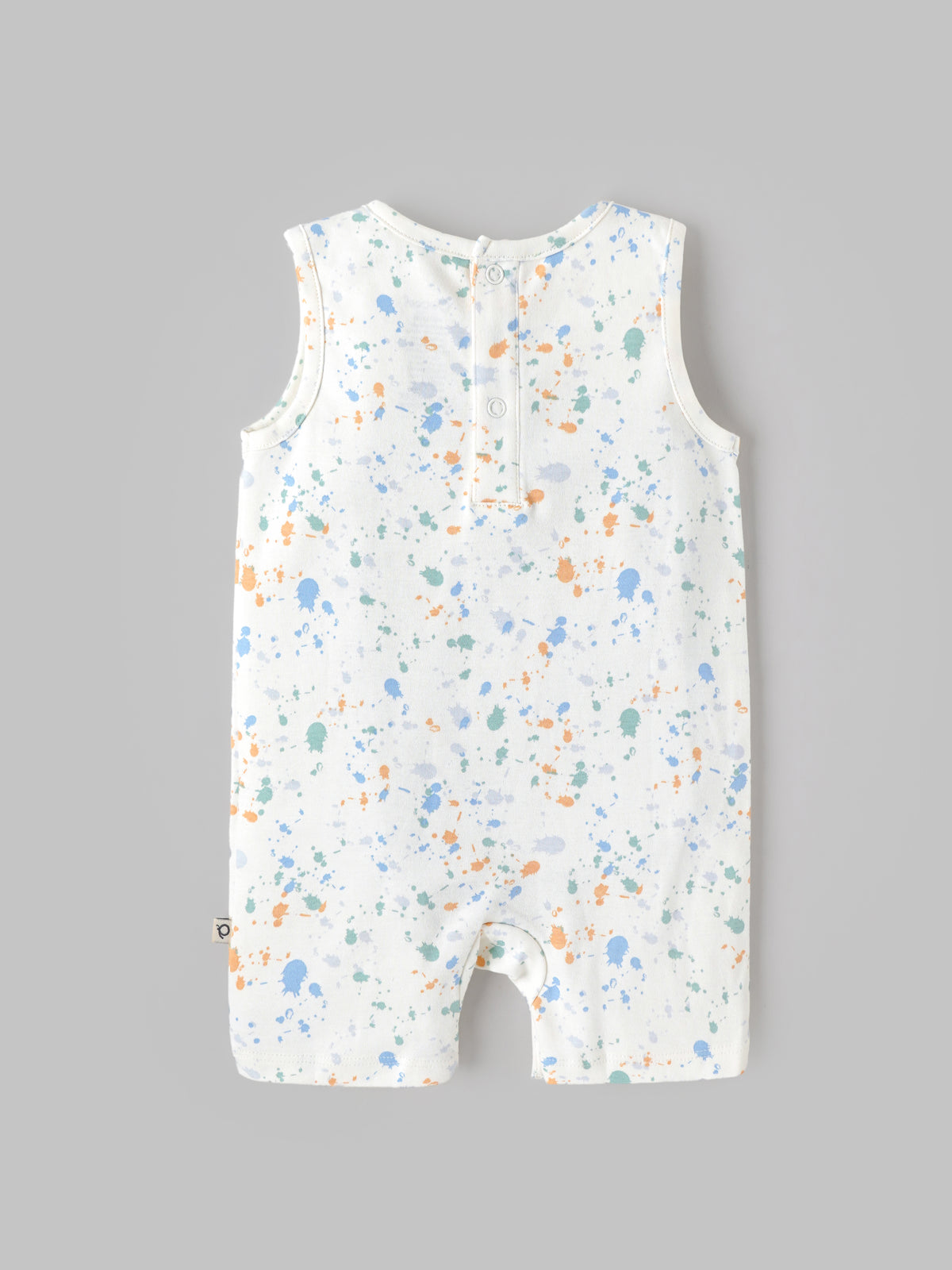 Popees Baby Boys Soft & Comfortable Elephant Print Romper | NB-9 Months