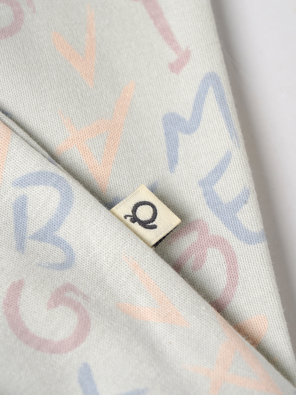 Popees Baby Boys Alphabet Print Cotton Romper | Cream Full Sleeve Front Zip Sleepsuit | NB-9 Month