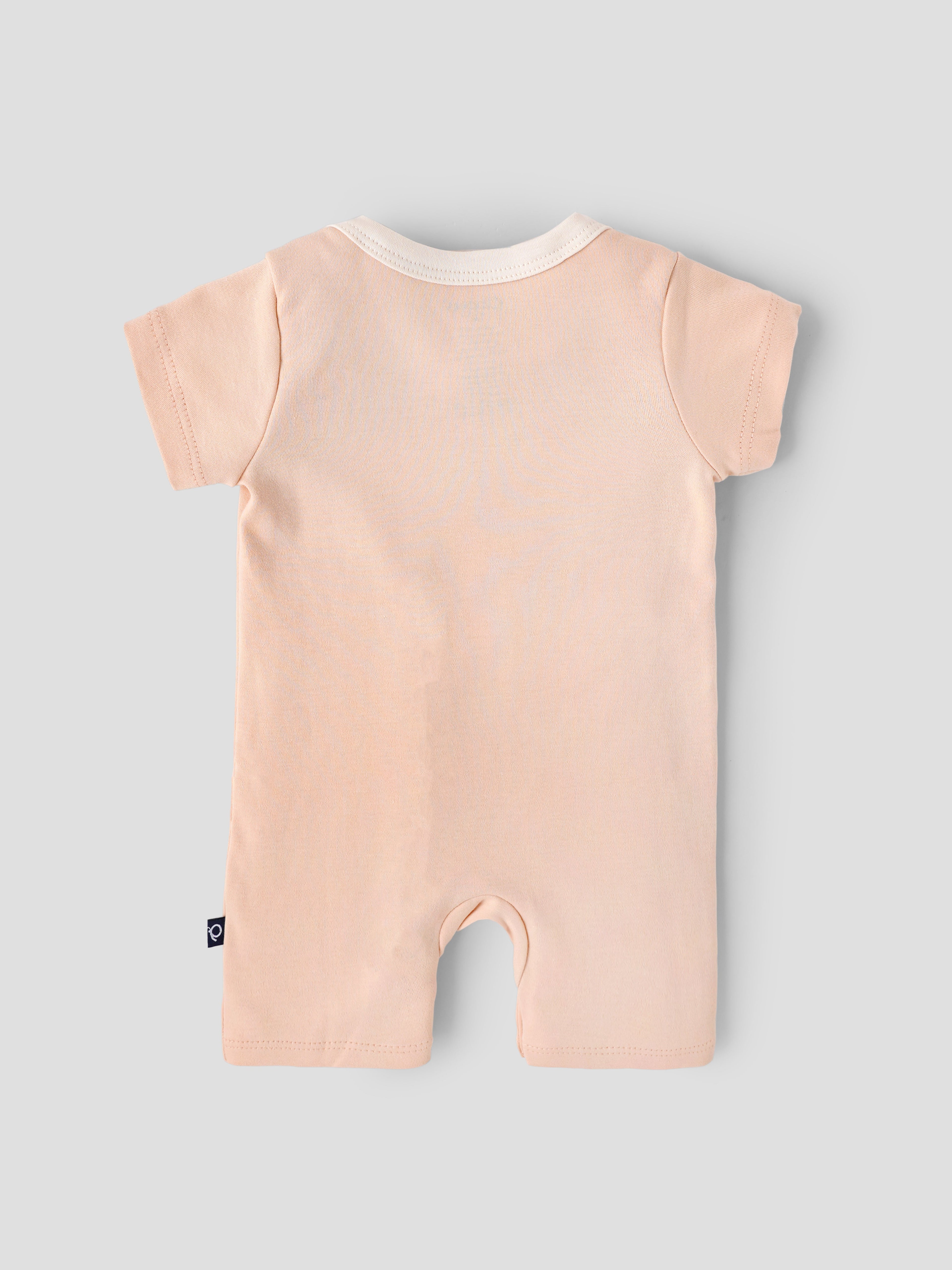Popees Baby Boys Cotton Car Print Romper| Soft Breathable Short Sleeve Onesie (Tiny, Newborn–6 Months)