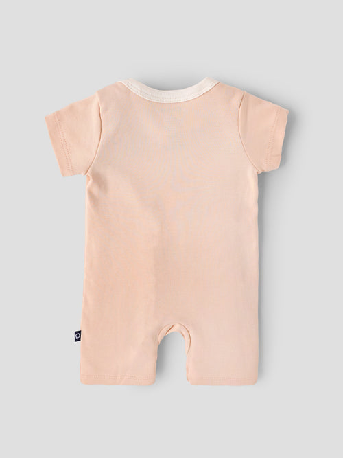 Popees Baby Boys Cotton Car Print Romper| Soft Breathable Short Sleeve Onesie (Tiny, Newborn–6 Months)