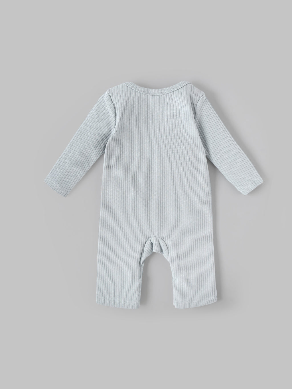 Popees Baby Boys Ribbed Cotton Full Sleeve Romper with Embroidery| Tiny Baby, Newborn-6 Months